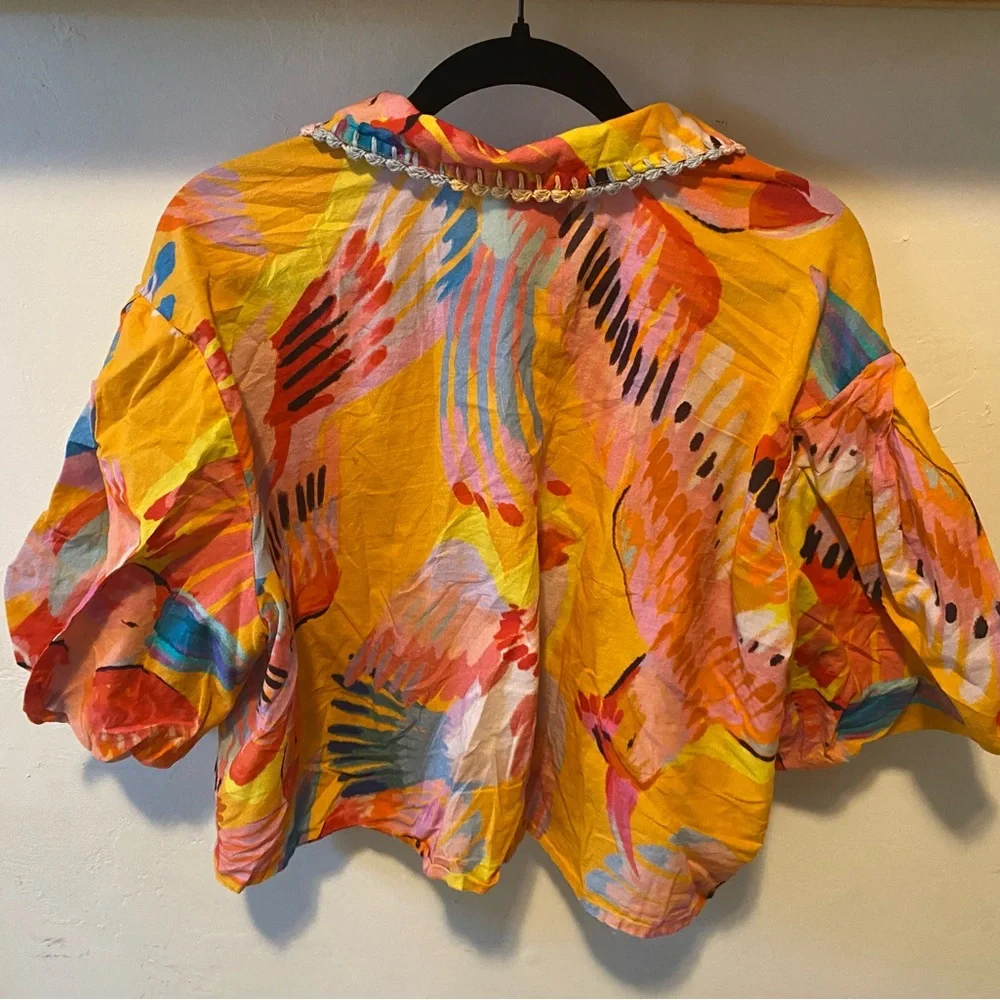 FARM Rio Colorful Women's Crop Top - Picture 3 of 7